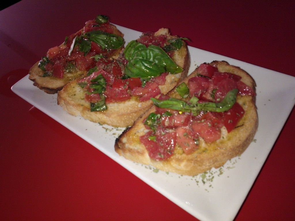 Porzione Bruschetta_PIZZA Y PASTA-TENERIFE