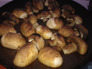 funghi al forno